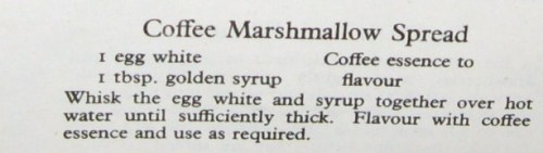 Coffee Marshmallow Spread recipe